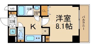 ベラジオ京都西院ウエストシティⅢの物件間取画像